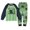 Vert, variante sur Gubotare Pyjamas Garçon Pyjamas Garçon Hiver Manches Longues Ensemble Enfants Coton Little Pyjamas Enfants Vêtements de Nuit (Vert, 9-10 Ans)