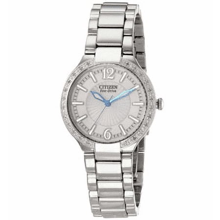 CITIZEN Women's Eco-Drive Firenza Diamond Watch - Stainless Steel