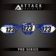 thumbnail image 2 of Attack Graphics Pro Series Number Plate Backgrounds for Yamaha YZ250 2013, 2 of 2