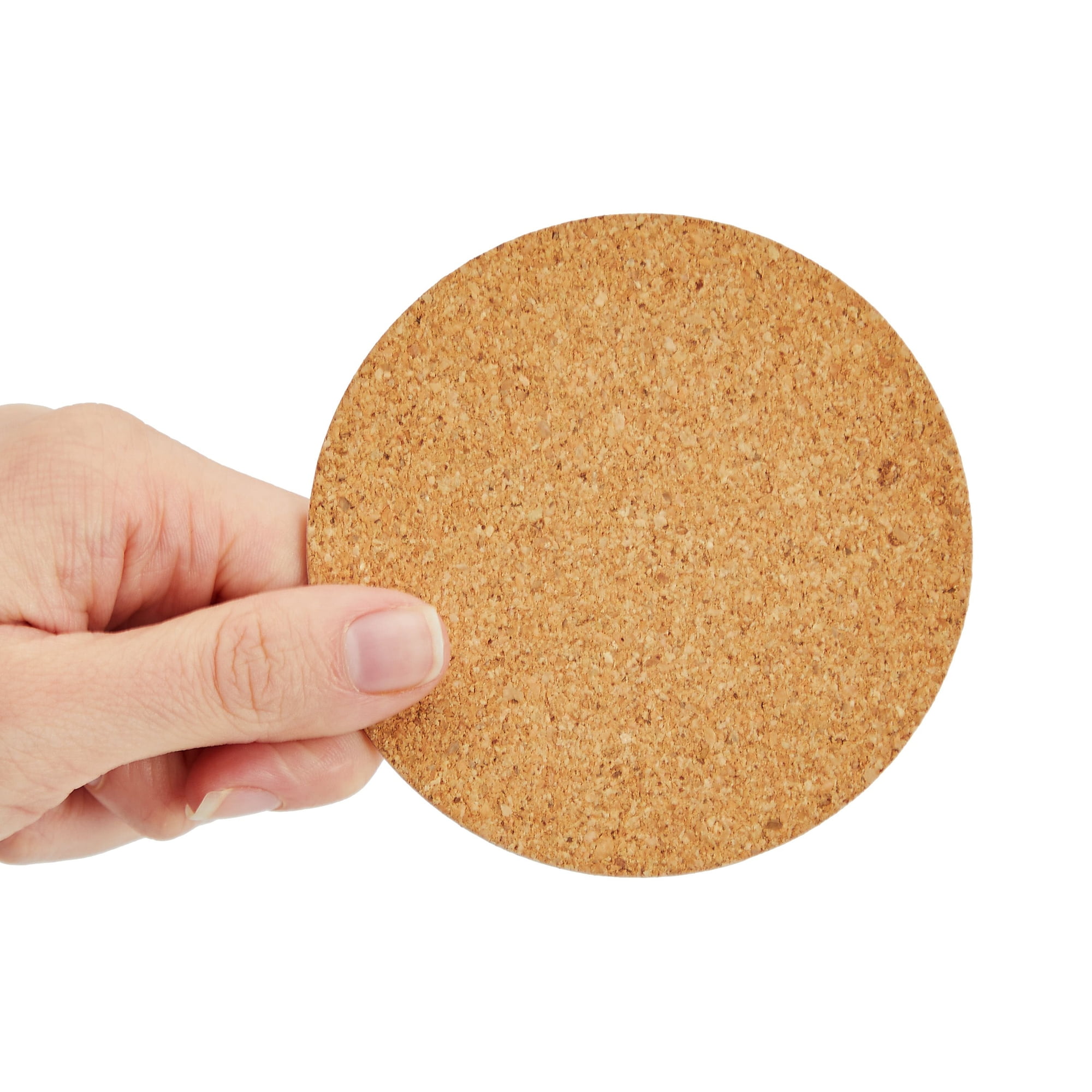 Cork Backing for 3.5 Inch Round Coaster (Self-Adhesive) – Art Füzd