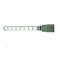 thumbnail image 3 of Organizador Colgador de ropa de 8 agujeros Marco de ventana Clip Tendedero Colgador de ropa (Verde) JShteea Libre de BPA, 3 of 8