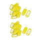 thumbnail image 1 of 40Pzs Llavero Cadena de Llave de Etiquetas Tarjetas de Nombre Etiquetas de Identificacion de Llave Amarillo, 1 of 2