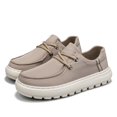 thumbnail image 2 of Men's Lace-Up Thick Sole Cloth Casual Shoes, 2 of 7