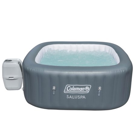 Coleman SaluSpa 4 Person Inflatable Outdoor Hot Tub & Intex Maintenance Kit