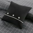 thumbnail image 5 of Home Essence Wade Reversible Super Soft Complete Bedding Set, King, Gray/Charcoal, 5 of 26