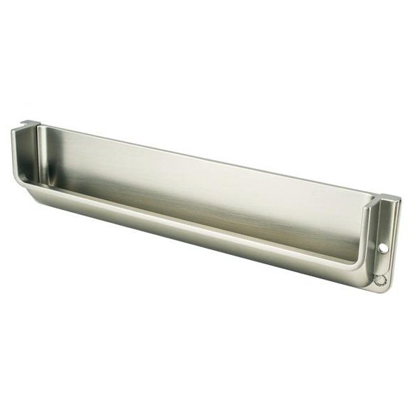 R. Christensen 9794-1BPN-P 202 mm CC Recess Recessed Pull with Brushed Nickel
