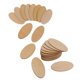 thumbnail image 1 of 30 Piezas de Rebanadas de BLESIY Suministro de Manualidades de DIY-Juguetes Rebanada de piezas de madera natural, 1 of 8