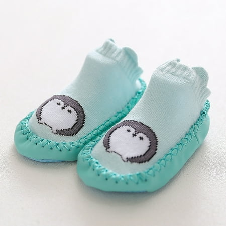 

YOHOME Newborn Baby Cartoon Newborn Baby Girls Boys Anti-Slip Socks Slipper Shoes