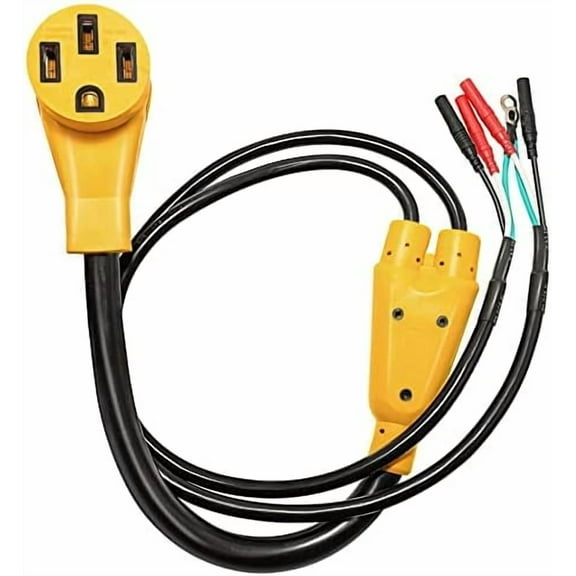 50 Amp Parallel Cord Kit for Generator 120V 50A RV (14-50R), cUL Listed Inverter Generator Parallel Connection Kit for Combine Power with Two Inverter Generators Cord$$Garden & Patio