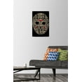 thumbnail image 2 of Friday The 13th - Text Mask Wall Poster with Push Pins, 14.725" x 22.375", 2 of 3