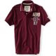 thumbnail image 1 of Aeropostale - Polo de rugby para hombre Est 87, rojo, pequeño, 1 of 1