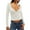 White, variant on Womens Long Sleeve Crop Tops Sweetheart Neck Side Slit Open Back T Shirt Y2k Slim Fit Cute Going Out Top Fall