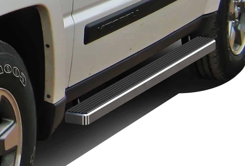 APS iBoard Running Boards 4 inches Compatible with Jeep Liberty 2008