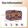 thumbnail image 5 of Fotbe Fox Face for Four Slice Toaster Cover, Fingerprint Protector, Super Soft Appliance Cover And Dust Cover,Bread Dust Cover & Fingerprint Protection, 5 of 7