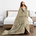 thumbnail image 5 of Middle Earth Map Throw Blanket Ultra Soft Velvet Blanket Lightweight Bed, 5 of 5