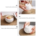 thumbnail image 3 of 1Pc Ceramic Bowl with Lid Simple Soup Bowl Steamed Egg Bowl Kitchenware, 3 of 5
