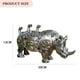 thumbnail image 3 of Resina mecánica Punk perro estatua artesanía Steampunks Animal escultura arte decoración (D) Ehuebsd Libre de BPA, 3 of 6