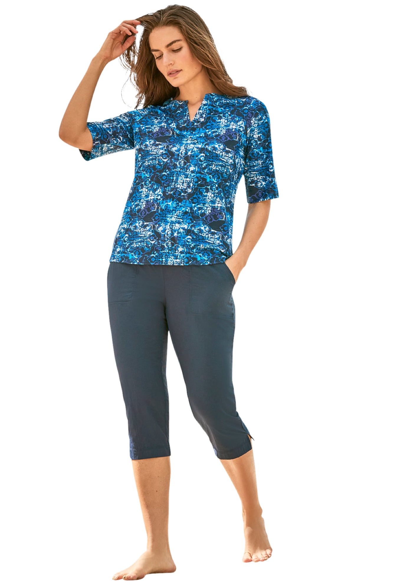 quarter sleeve swimsuit