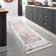 thumbnail image 3 of BY COCOON 2'x7' Runner Rug| Carpet Runner Kitchen Rug Kitchen Runner Washable Rug Entryway Rugs Hallway Runner Runners Rugs for Hallway Non Slip Kitchen Carpet (60 Cm x 213 Cm), 3 of 7