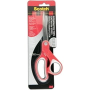 Scissors,8" Multi-Purpose Scissors,Stainless Steel,1 Pair,Red