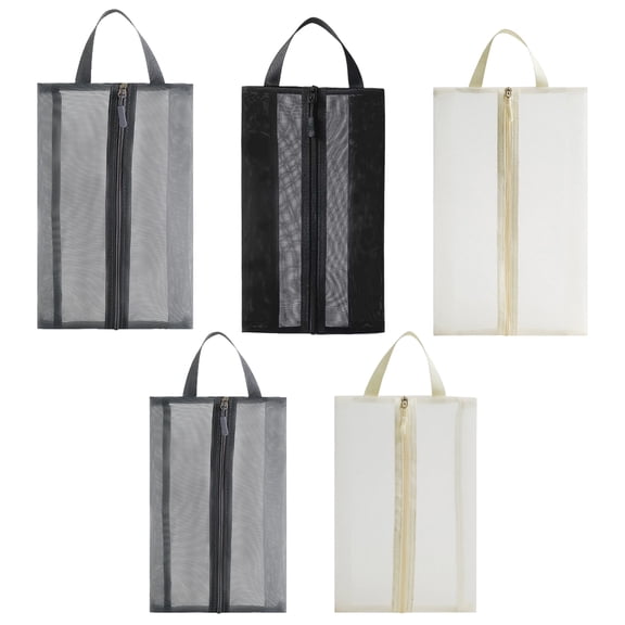 5 Set Travel Shoe Storage Bags Portable Anti-Dust Large Capacity Organizers