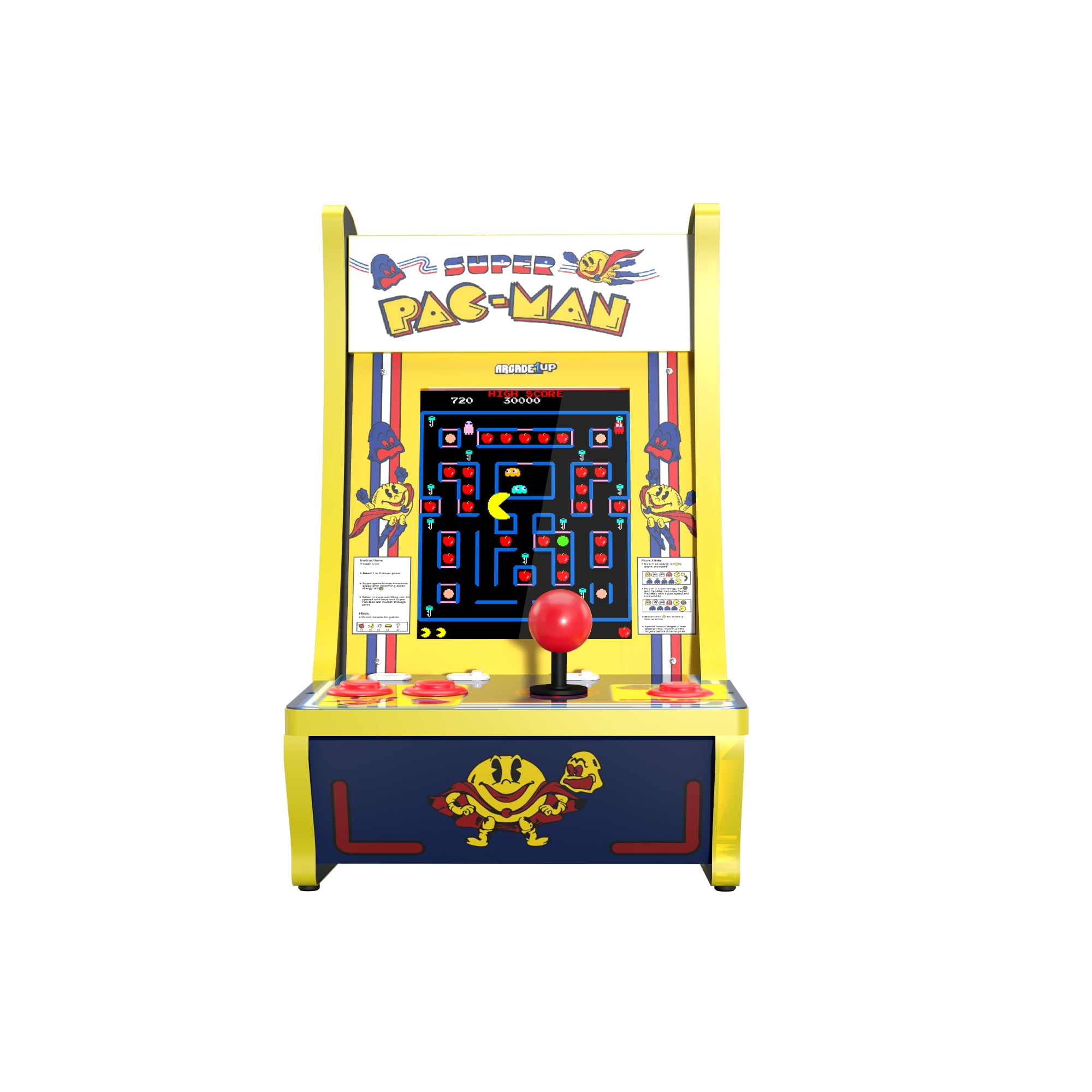 arcade1up　pacman Arcade1Up PacMan Customizable Arcade Featuring Pac-Mania