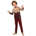 thumbnail image 5 of RUPKUL Halloween Pajamas Couples Festive Graphic Top Solid Pants Long Sleeve Family Halloween Pajamas Matching Sets Halloween Pajamas Pants, 5 of 6
