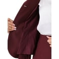 thumbnail image 6 of INSPIRE CHIC Mother's Day Women's 2 Piece Skirt Suit Set Peplum Blazer High Waist Pencil Skirt Work Outfit XL Deep Purple, 6 of 7