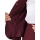 thumbnail image 5 of Conjunto de falda de 2 piezas para mujer INSPIRE CHIC, blazer peplum, falda lápiz de cintura alta, atuendo de trabajo en púrpura profundo, 5 of 6