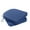 Navy Blue, variant on BPS 19''D x 20''W Outdoor Chair Cushion, Fade Resistant and Removable Cover with Ties for Patio, Garden and Terrace, Khaki, Set of 4