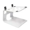thumbnail image 1 of Runquan Desktop Speaker Stand Non Slip Better Audio Experience Computer Speaker Rack White, 1 of 8