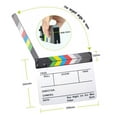 thumbnail image 4 of Commlite Clapper board, Film Sec Ardoise 9.6 Bâtons de Couleur Film Effaçable Commlite Clapper Commlite - Clapper Ardoise Film Clapper 11.7 Pouces avec Film 9.6 Couleur Commlite * 11.7 Pouces avec - Ardoise Sèche 11.7 Po, 4 of 6