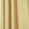 thumbnail image 3 of Quality Home Faux Silk Candy Stripe Blackout Curtains - Gold - 52"W x 84"L (Single Panel), 3 of 4