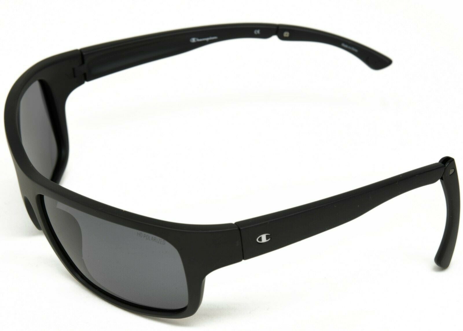 Champion Men's Sunglasses - Tri-Flex Multi-Layer Polarized Technology with  Adjustable Temple Tips, Black 