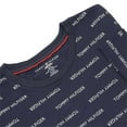 thumbnail image 4 of Tommy Hilfiger Men's Modern Essentials Crew Neck T-shirt, Dark Navy \ White Print,XL - US, 4 of 4