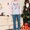 Blue, variant on Dvkptbk Family Christmas Pjs Matching Sets Holiday Sleepwear Pajamas for Dad/Mom/Kids Christmas Pajamas Printed Long Sleeve Top and Pants Sleepwear (Kids) on Clearance