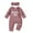 Purple, variant on Zshosam Infant Girl Rompers Newborn Baby Boys Girls Rompers Crew Neck Long Sleeve Toddler Romper Cute Print Romper Jumpsuits Unisex Infant Clothes Size 0 3 Months,(Pink 0-3 Months)