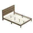 thumbnail image 6 of Payne Wood Frame Queen Platform Bed With Headboard (84.0" X 64.2" X 40.2"), 6 of 7