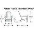 thumbnail image 5 of Polywood Classic Adirondack Chair, 5 of 8