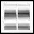 thumbnail image 1 of 14" X 14" Return Air Filter Grille * - FILTER INCLUDED * - Easy Plastic Tabs for Removable Face/Door - HVAC VENT DUCT COVER - White [Outer Dimensions: 16 5/8"w X 16 5/8"h], 1 of 4