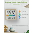 thumbnail image 4 of VOCOO Digital Magnetic Indoor Thermohygrometer with Air Comfort Indicators, 4 of 8