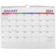 thumbnail image 1 of Calendario de pared Calendario inglés Calendario mensual Calendario colgante de pared para uso diario, 1 of 6