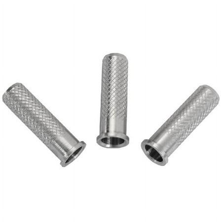 Apooke 20Pcs Arrow Insert Base 6.2mm Aluminum Archerys Base Inserts Replacements for Targets Practice Carbon Arrow Shaft Parts