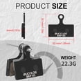 thumbnail image 2 of BUCKLOS 2/4 Pair Bike Bicycle Disc Brake Pads BRP-03 Mountain Road MTB Electric Bike Scooter Resin Sintered-Metal Ceramic for SHIMANO XTR BR-M9000 BR-M985, XT BR-M8000, BR-M785, G04S, 2 of 7