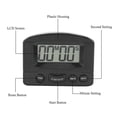 thumbnail image 2 of Portable Digital Clock Countdown Timer Large LCD Display Kitchen Use (Black), 2 of 4