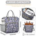 thumbnail image 5 of Pioneer Flower Floral Print Pattern Womens Lunch Box for Work,Insulated Large Lunch Bag for Tween and Teen,Loncheras Para Mujer,Leakproof Adult Lunch Bag for Work,Beach,Travel,Picnic,Camping, 5 of 7