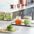 thumbnail image 4 of Bormioli Rocco Quattro Stagioni Jar Wide Mouth .32L / 10.75 oz - 4pc set, 4 of 5