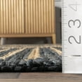 thumbnail image 5 of Rugs USA Grassland Handwoven Jute Area Rug, 9' 6" x 13' 6", Liess Black, 5 of 9