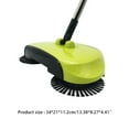 Milue Manual Hand-Push Sweeping Machine Non-Electric Rotating Floor Mop ...