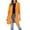Yellow, variant on Tbopshirt Cardigan for Women,Fashion Casual Women's Solid Three-Quarter Sleeve Button Tops Ladies Cardigan Coat Girls Zip Up Jacket